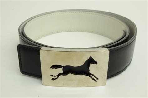 hermes belt horse buckle|genuine leather Hermes belt.